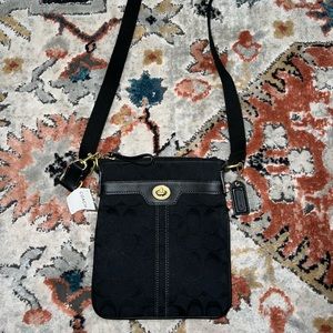 Coach signature crossbody